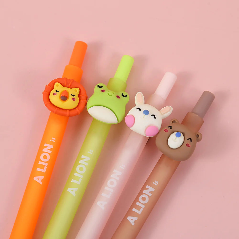 Tomfoolery Toys | Lion Gel Pen
