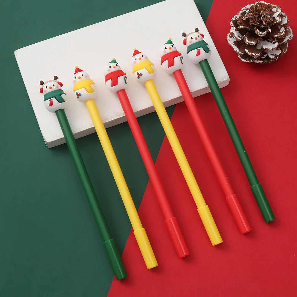 Snowman Gel Pen Preview #4