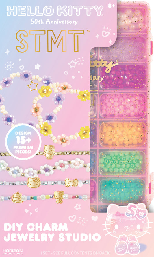 Tomfoolery Toys | Hello Kitty 50th Anniversary DIY Charm Jewelry Studio