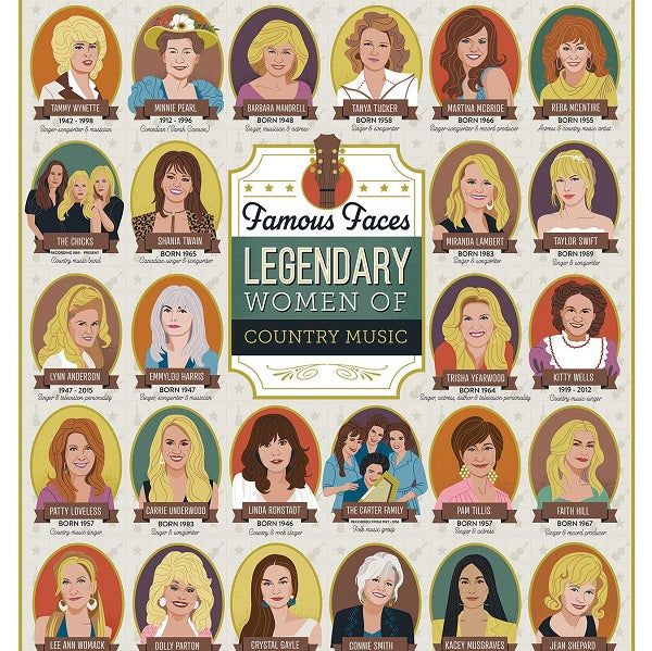 Legendary Women of Country Music Puzzle Preview #2