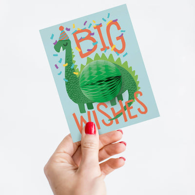 Dinosaur Birthday Pop-up Card Preview #4