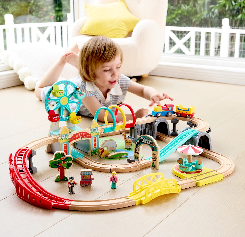 Fairground Rail Set Cover