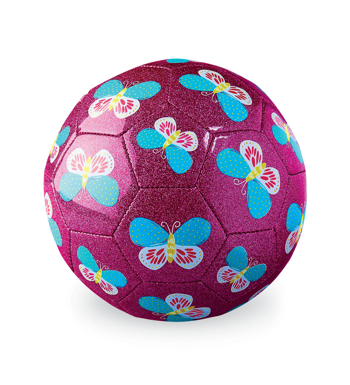 Size 3 Glitter Butterfly Soccer Ball Cover