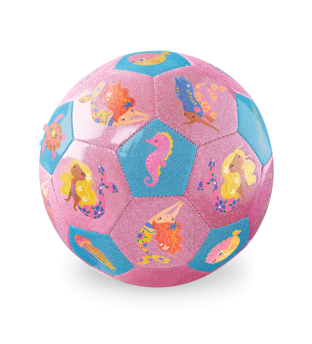 Size 3 Glitter Mermaid Soccer Ball Cover