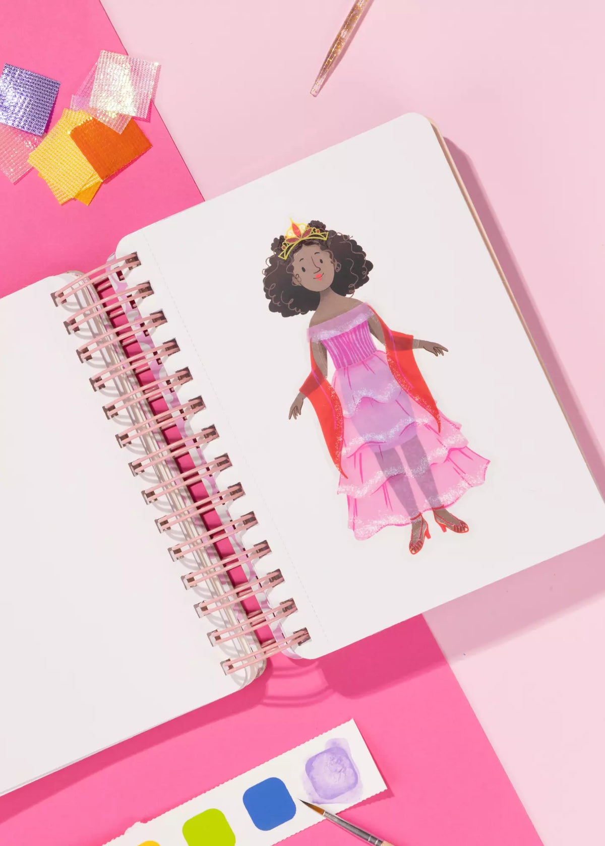 Dress-Your-Princess Activity Book Cover