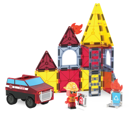 Tomfoolery Toys | Magna-Tile Fire Rescue