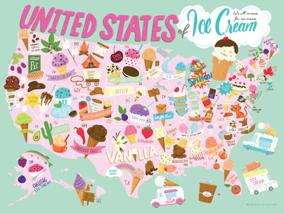 United States of Ice Cream Puzzle Preview #1