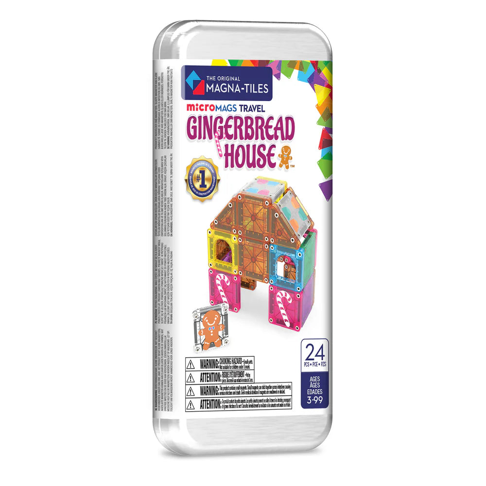 microMAGS Gingerbread House Travel Set Cover