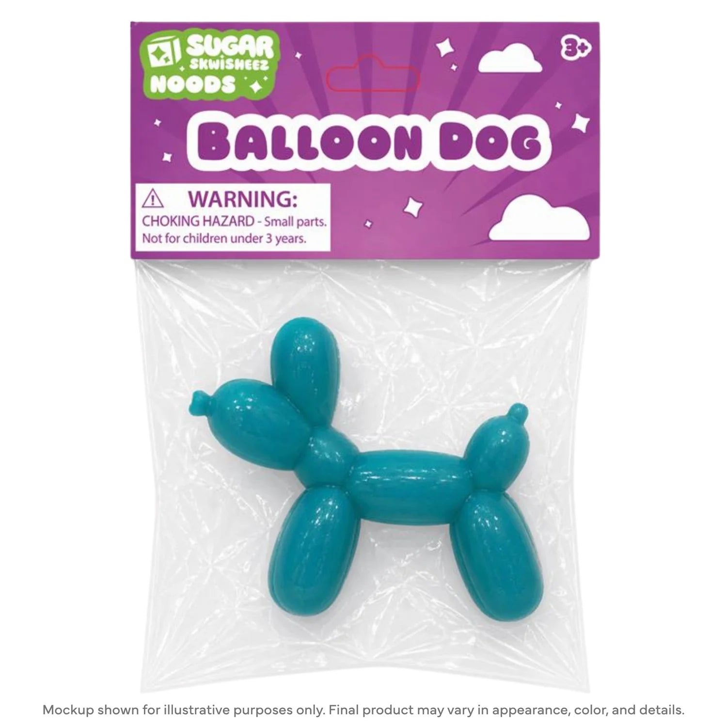 Tomfoolery Toys | Sugar Skwisheez Noods: Balloon Dogs
