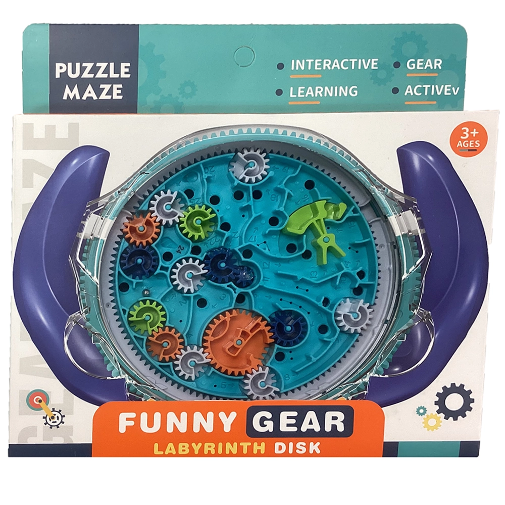 Gear Labyrinth Hand-Held Puzzle Maze Cover