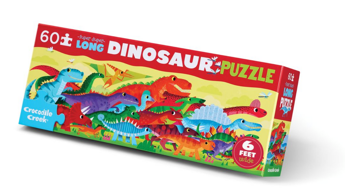 DinoWorld 60pc Super Duper Long Puzzle Cover