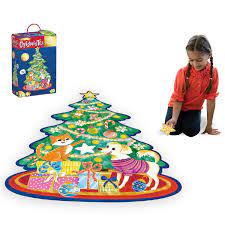 Christmas Tree Floor Puzzle Cover