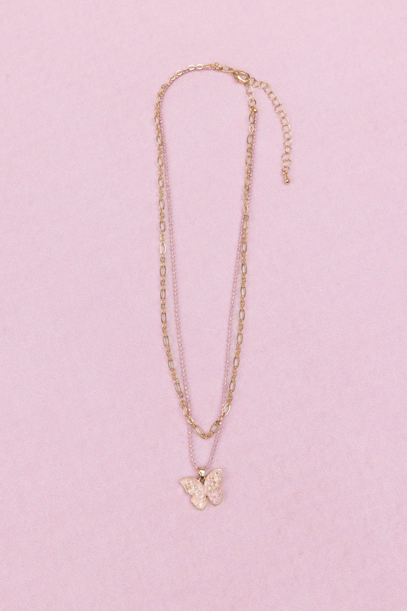 Tomfoolery Toys | Chic Bubbly Butterfly Necklace