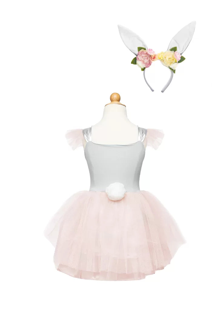 Woodland Bunny Dress & Headpiece, Size 3-4 Cover