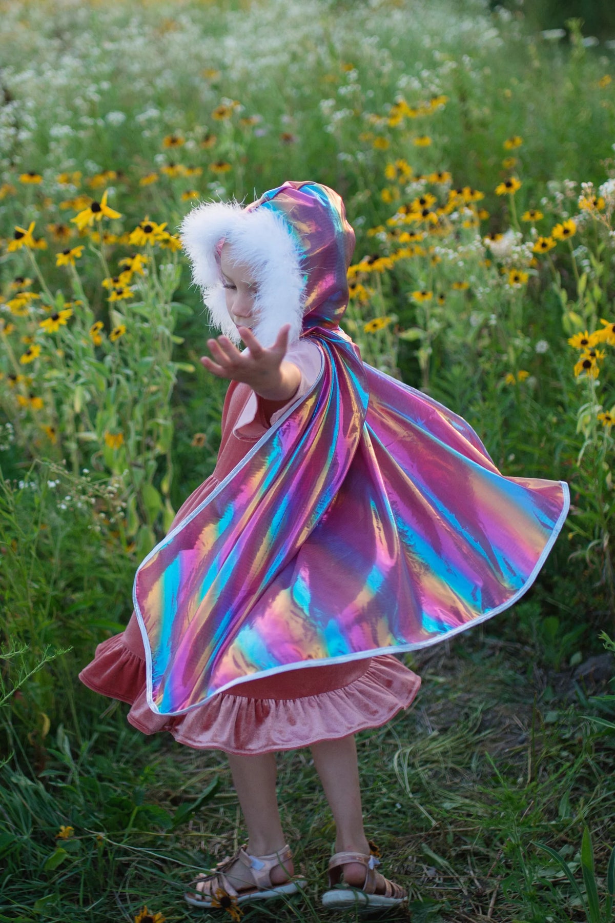 Rainbow Princess Cape Cover