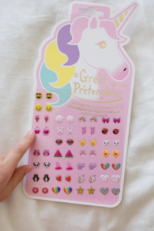 Tomfoolery Toys | Unicorn Sticker Earrings