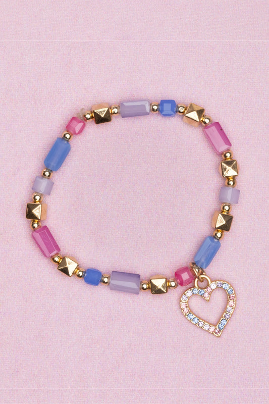 Tomfoolery Toys | Chic Heart of Gold Bracelet