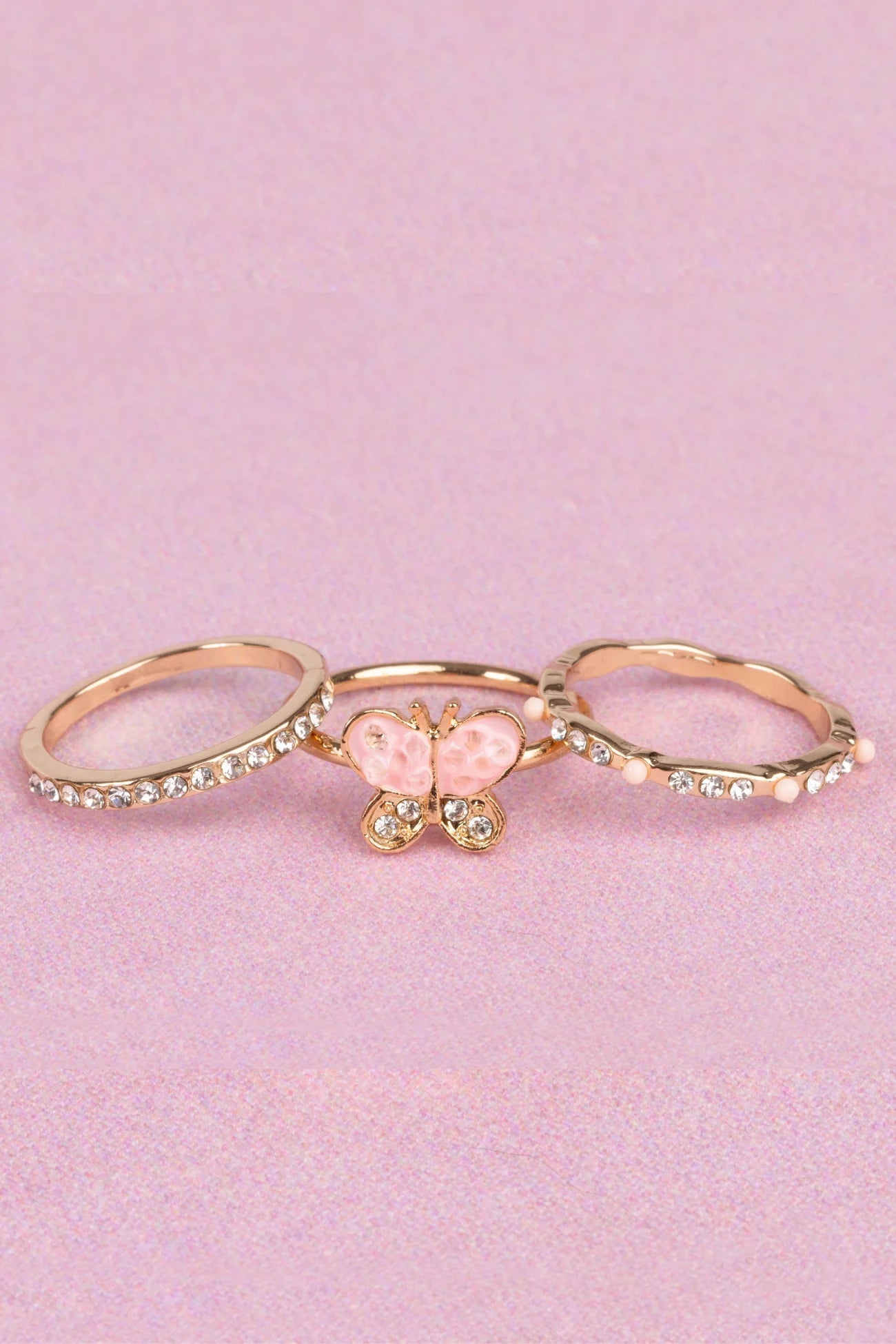 Tomfoolery Toys | Chic Butterfly Garden Rings