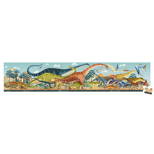 Panoramic Dino Puzzle Cover