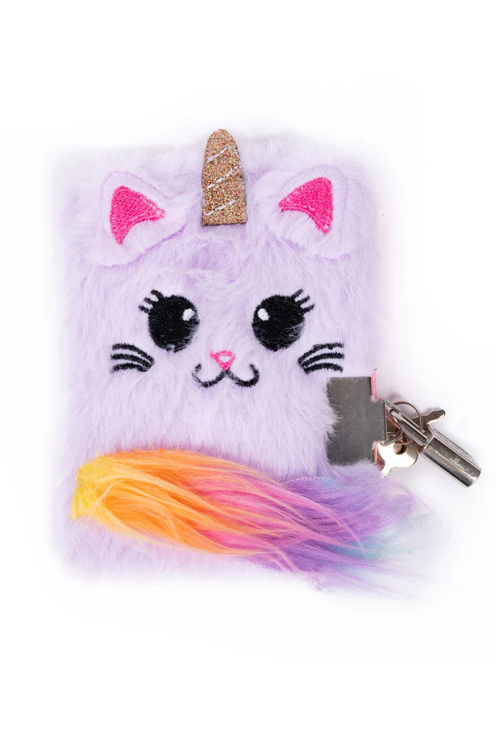 Caticorn Forever Furry Journal Cover