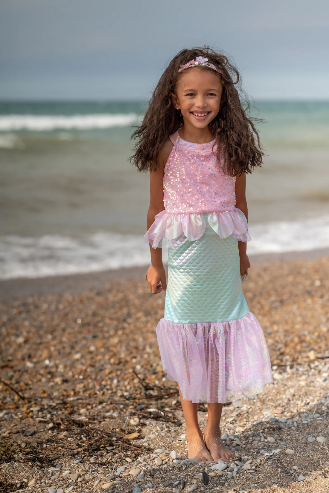 Pink Misty Mermaid Dress, Size 3-4 Preview #2