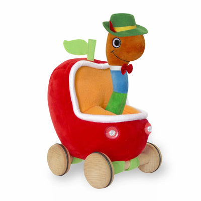 Lowly Worm Soft Toy & Apple Car Preview #3