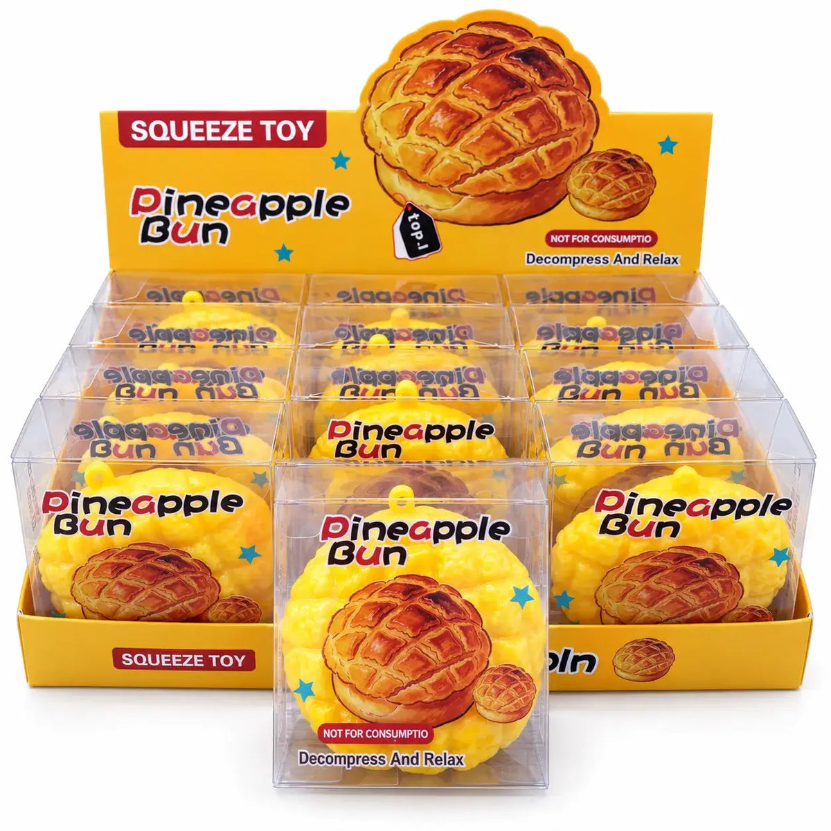 Crunchy Pineapple Bun Squishy Cover