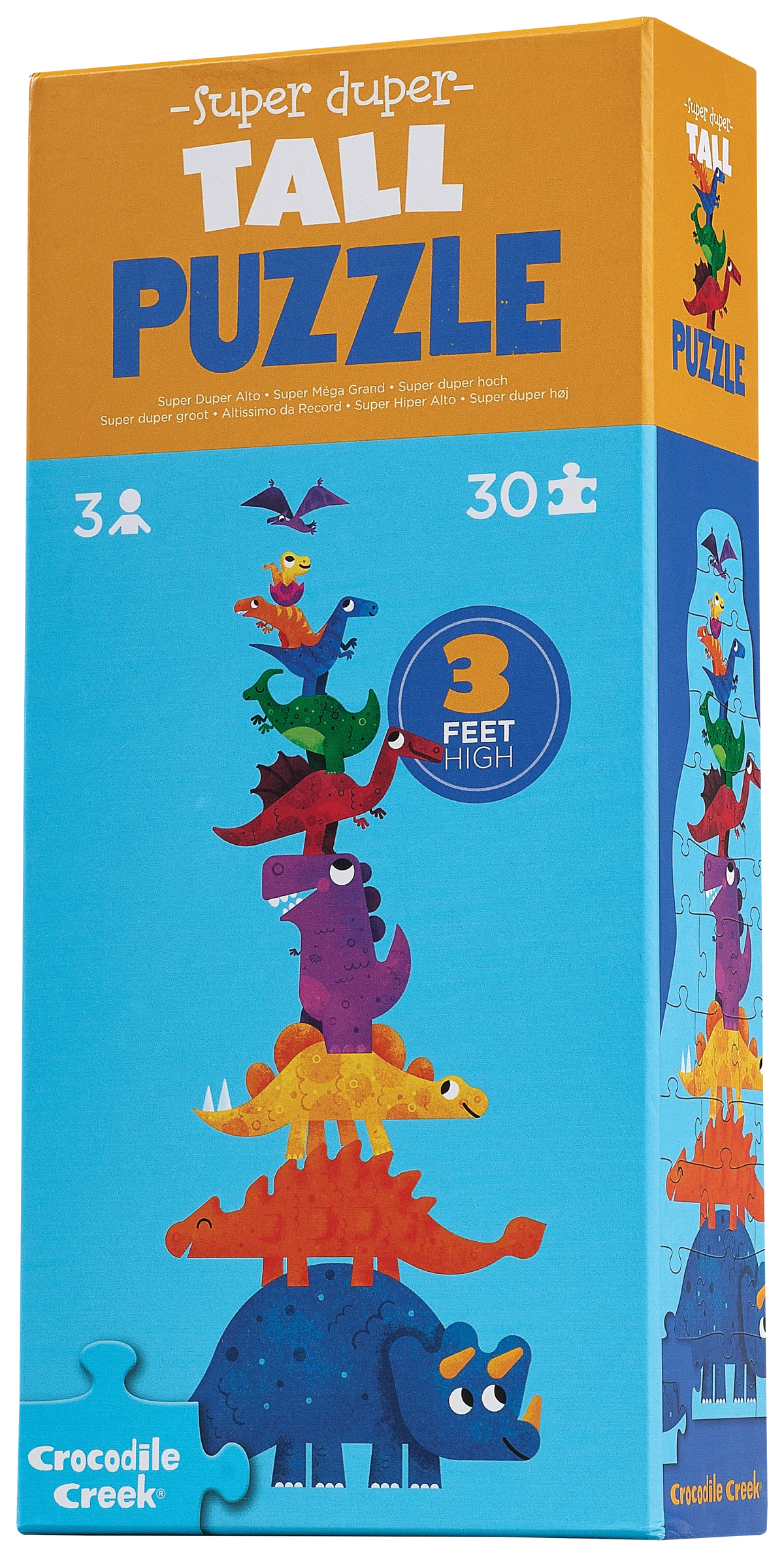 Dinosaur Super Duper Tall 30pc Puzzle Cover