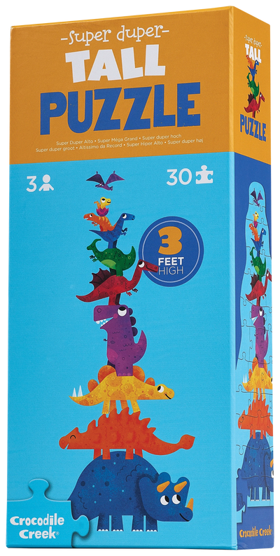 Dinosaur Super Duper Tall 30pc Puzzle Preview #1