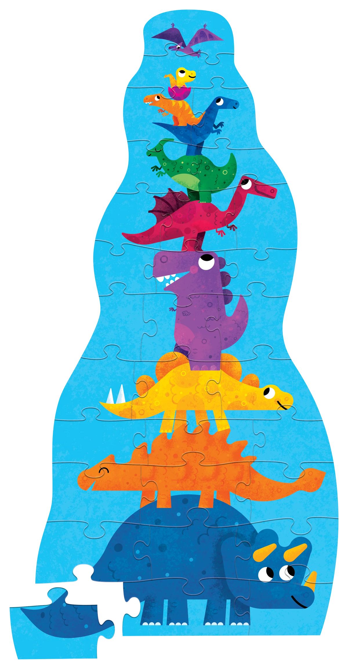 Dinosaur Super Duper Tall 30pc Puzzle Cover