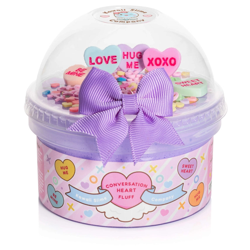 Conversation Heart Fluff Slime Cover