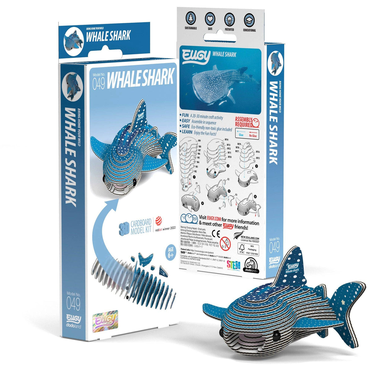 Whale Shark 3D Puzzle Cover