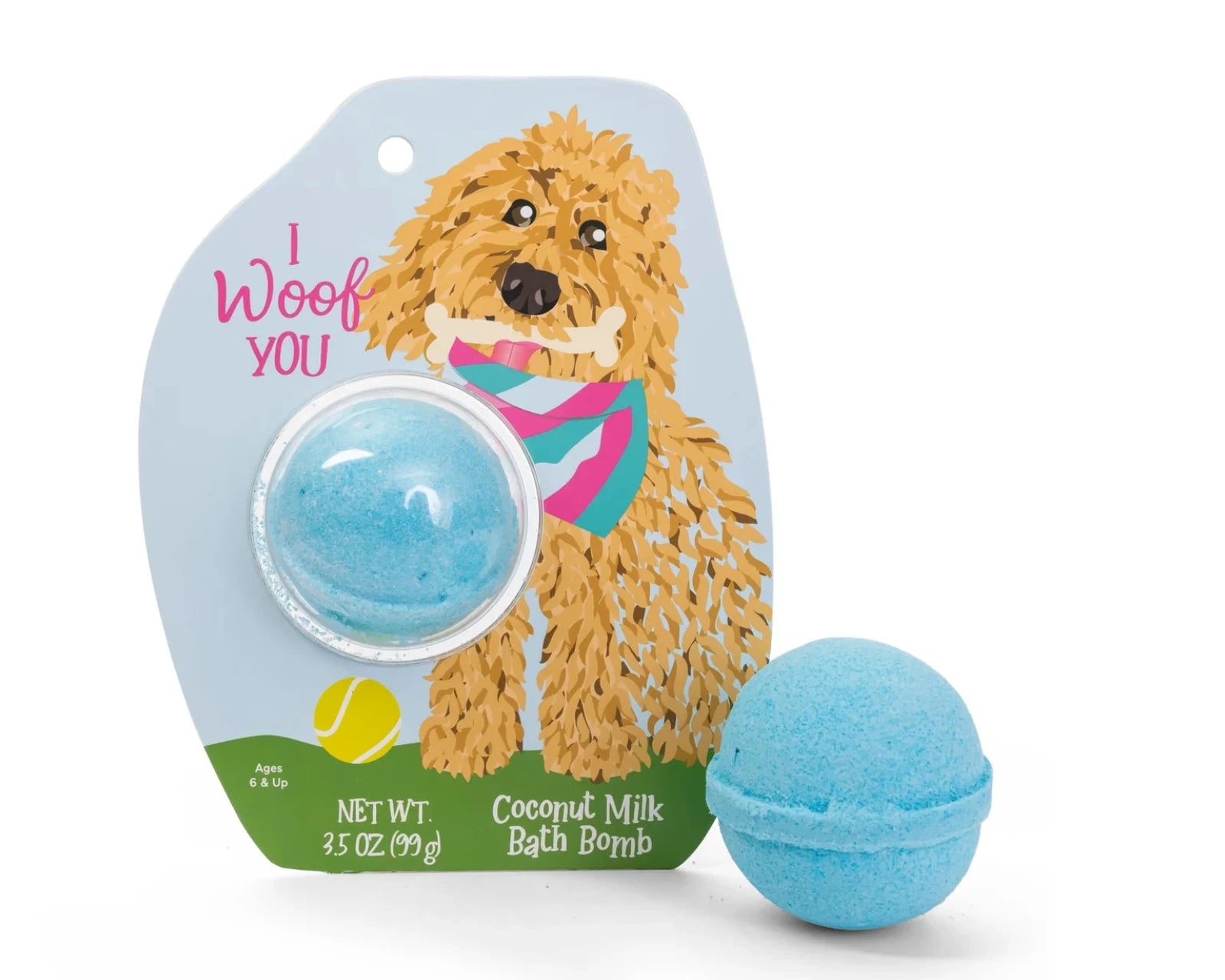 Tomfoolery Toys | Doodle Clamshell Bath Bomb