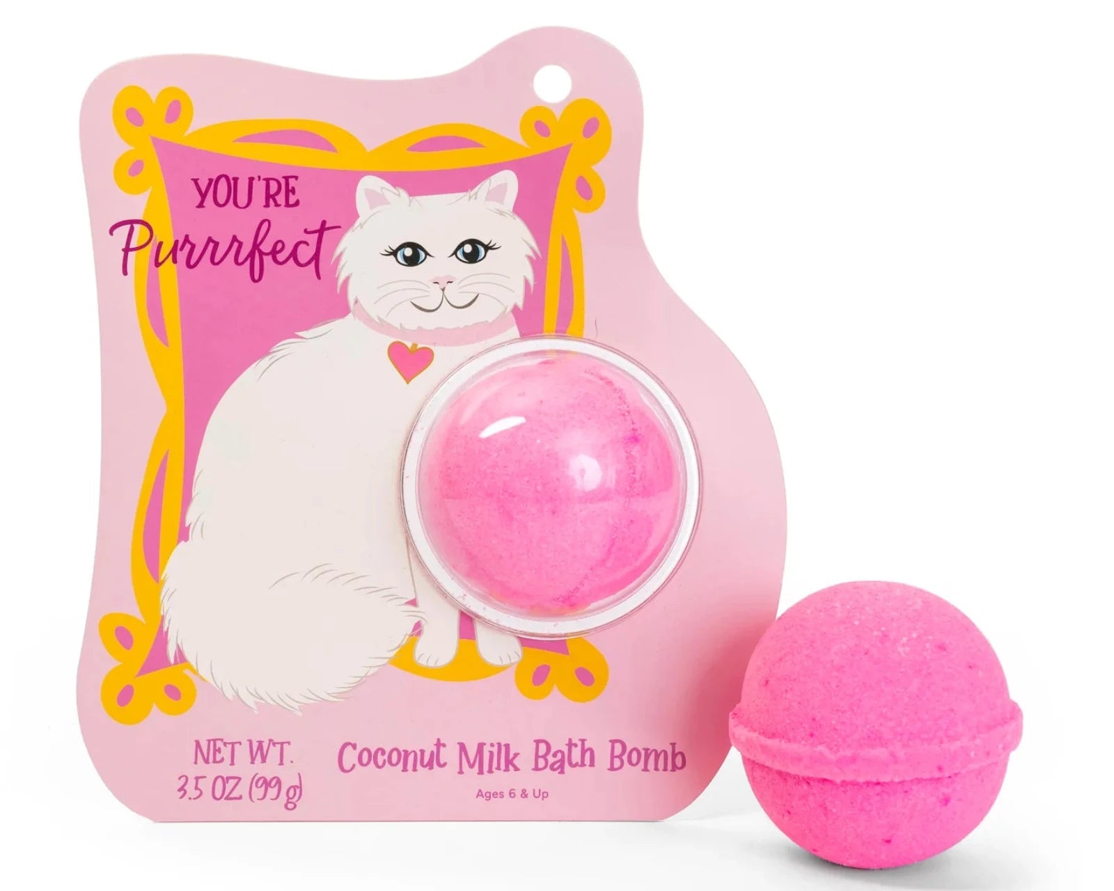 Tomfoolery Toys | Cat Clamshell Bath Bomb