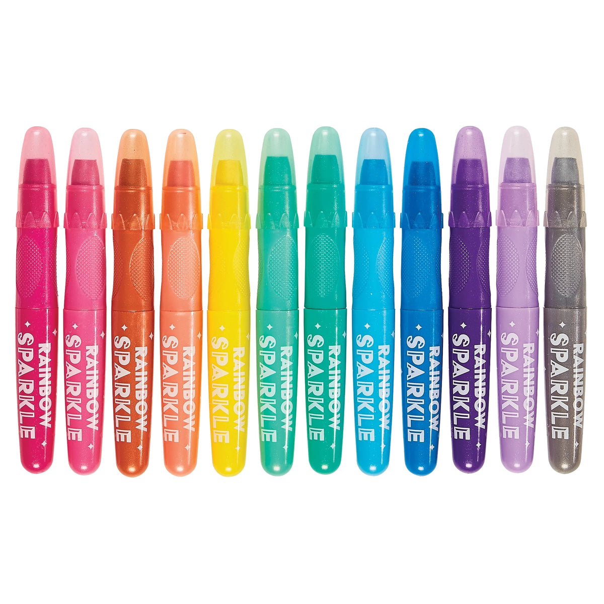 Rainbow Sparkle Watercolor Gel Crayons Cover