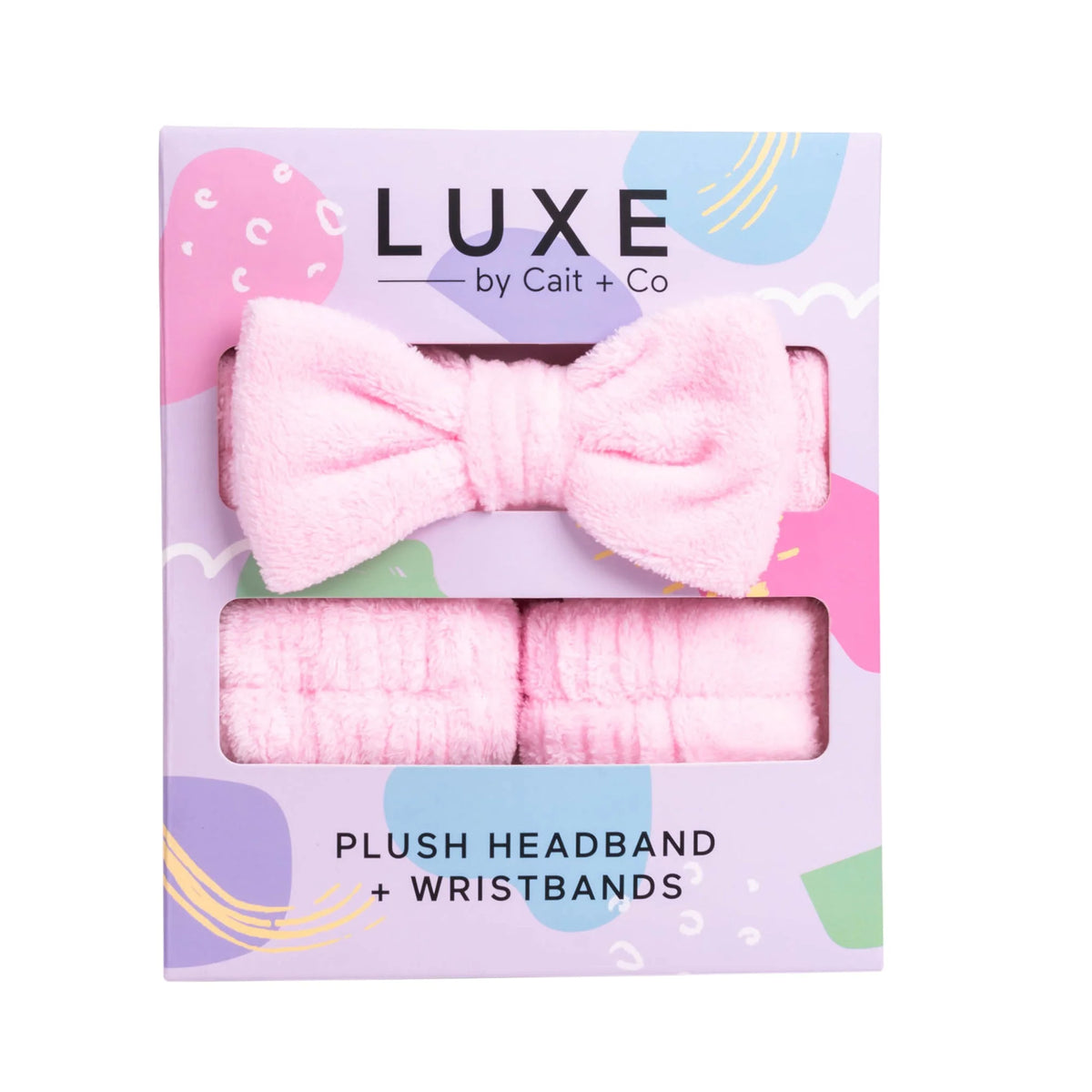 Pink Luxe Headband & Wristbands Cover