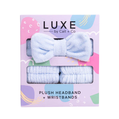 Blue Luxe Headband & Wristbands Preview #1