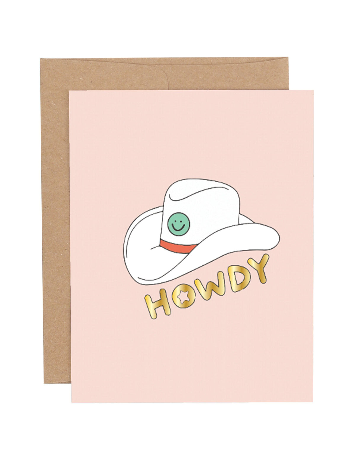 Howdy Friendship Greeting Card Cover