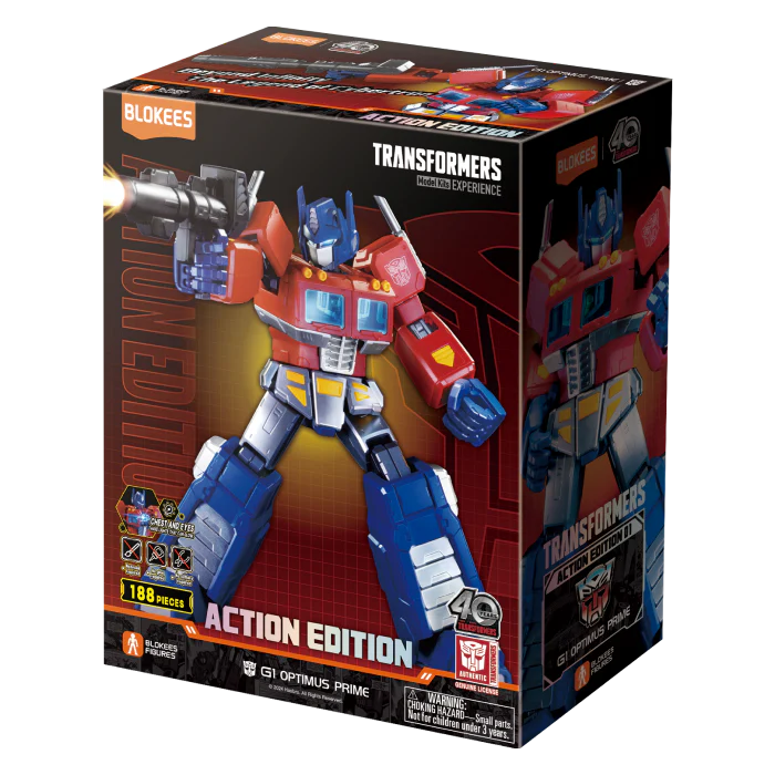 Optimus Prime Action Edition Cover