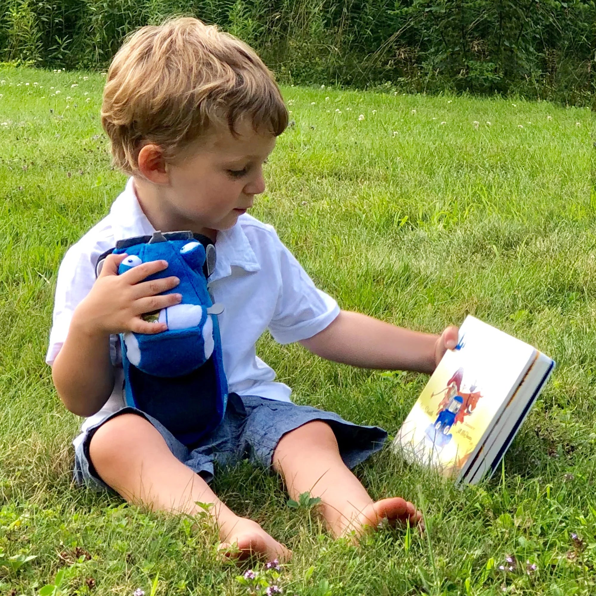 Tomfoolery Toys | Little Blue Truck Soft Toy