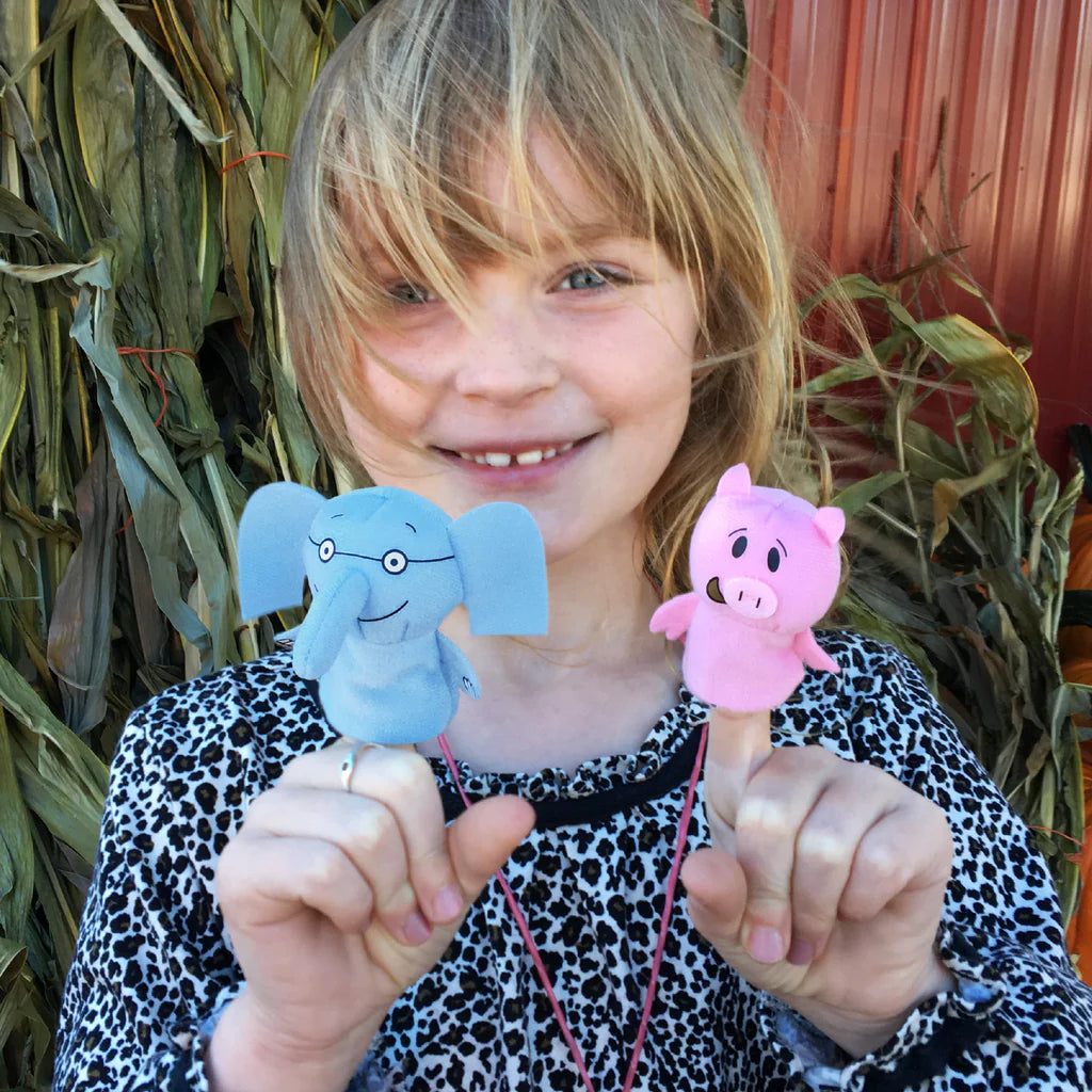 Tomfoolery Toys | Elephant & Piggie Finger Puppets