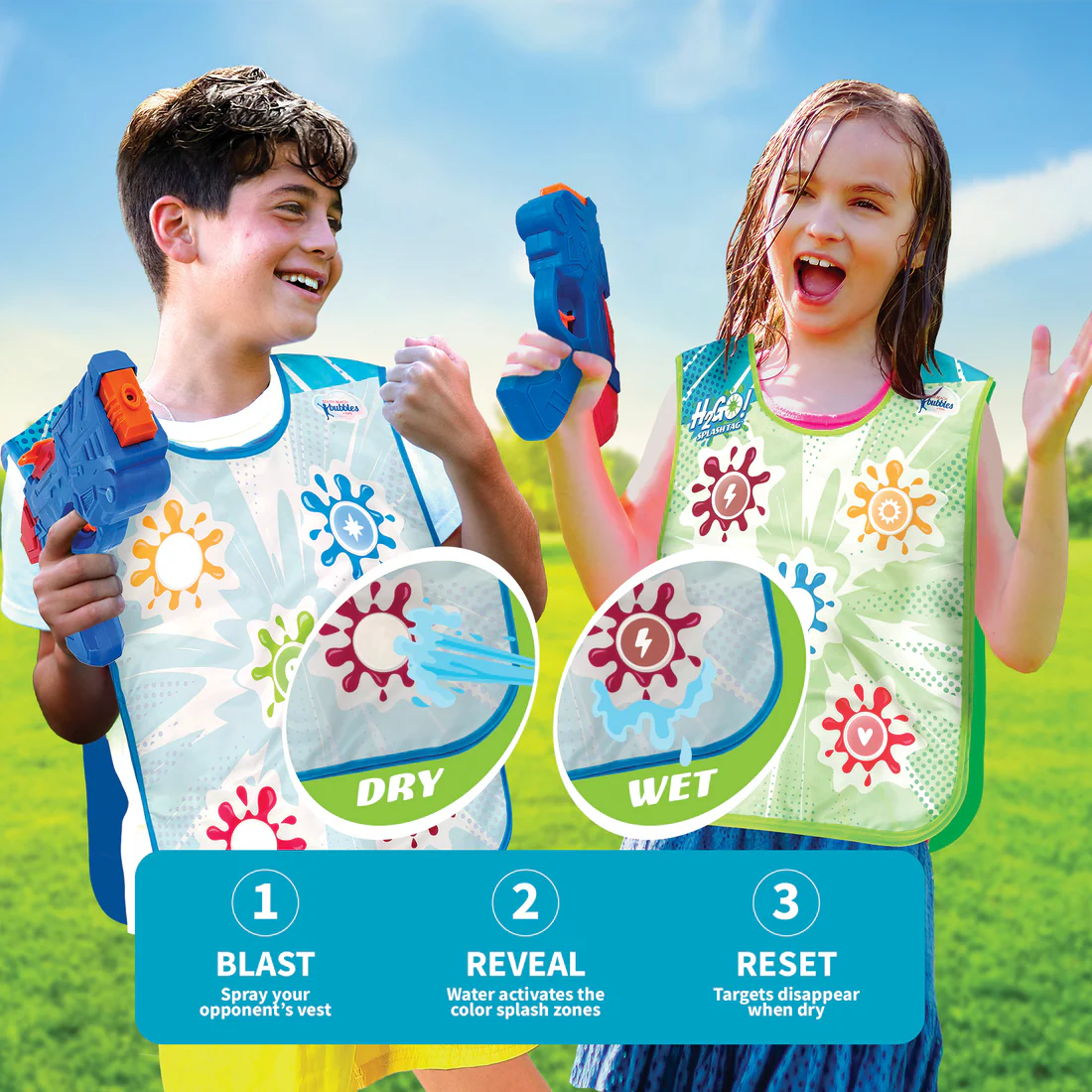 Tomfoolery Toys | H2-Go! Splash Tag w/ Vests