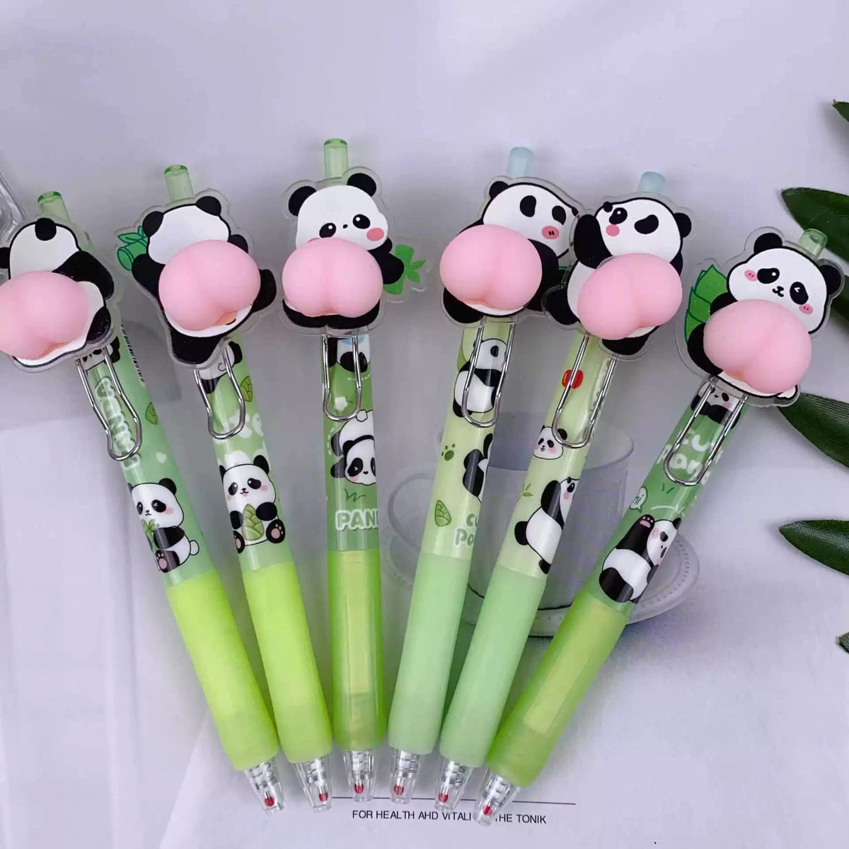 Squishy Panda Butt Gel Pen Cover