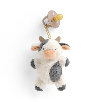 Cow Bitzy Pal - Pacifier & Plush Preview #1