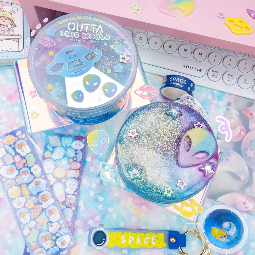 Outta This World Metallic Slime Cover
