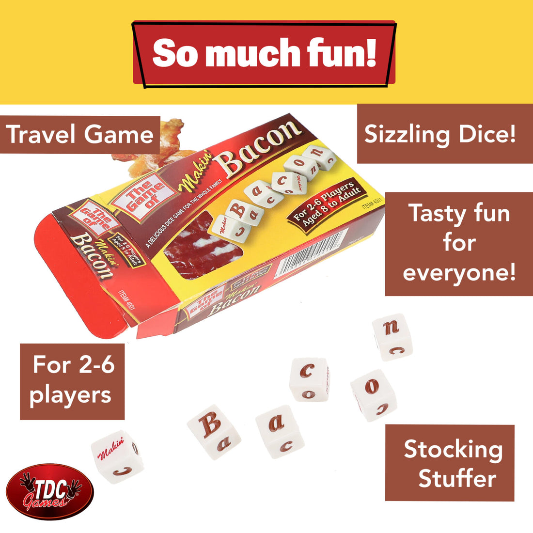 Makin' Bacon Dice Game Preview #2