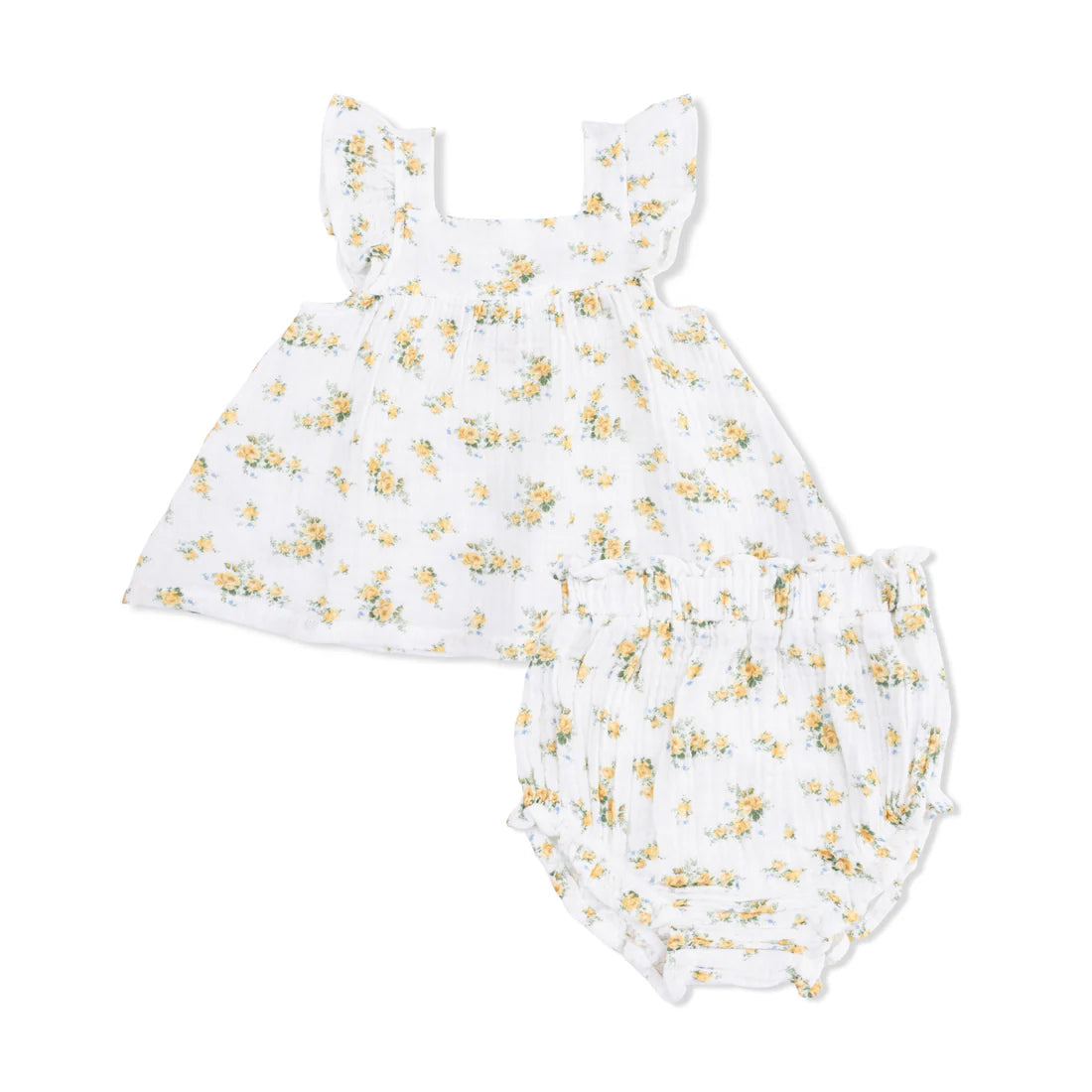 Sunshine Roses Pinafore and Bloomer Cover