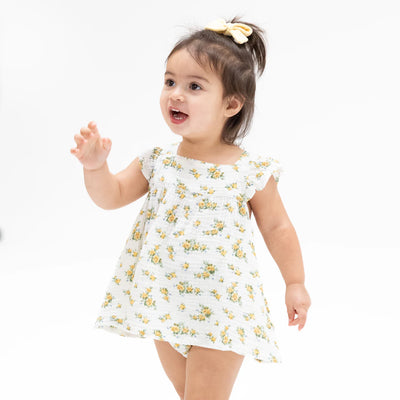 Sunshine Roses Pinafore and Bloomer Preview #1
