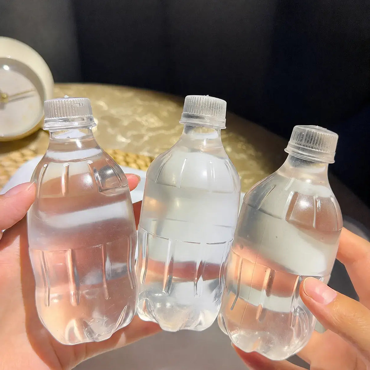 Clear Water Bottle Maltose Squishy Cover