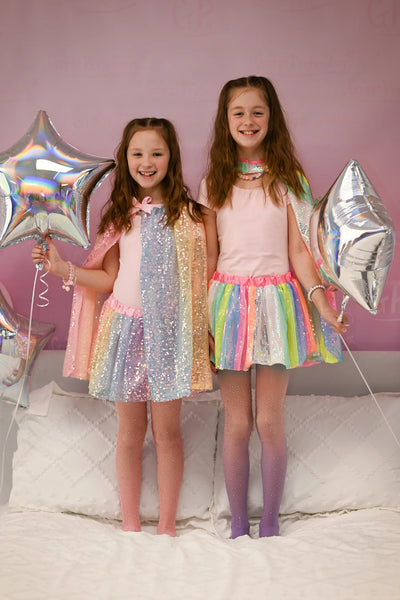 Stripy Sequins Skirt, Size 4-6 Preview #2